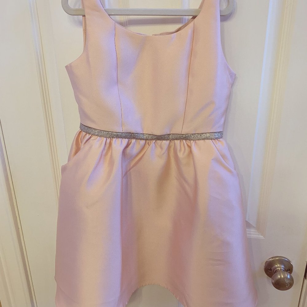 BCX Girl's Dress 7Y Baby Pink